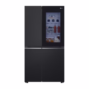 Geladeira Smart LG Inverter Side by Side InstaView 647 litros Cor Black Inox - GC-V257SQV2