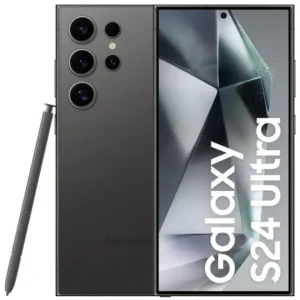 Smartphone Samsung Galaxy S24 Ultra 6,8" Galaxy AI 256GB Titânio Preto 5G 12GB RAM Câm. Quádrupla 200MP + Selfie 12MP Bateria 5000mAh Dual Chip